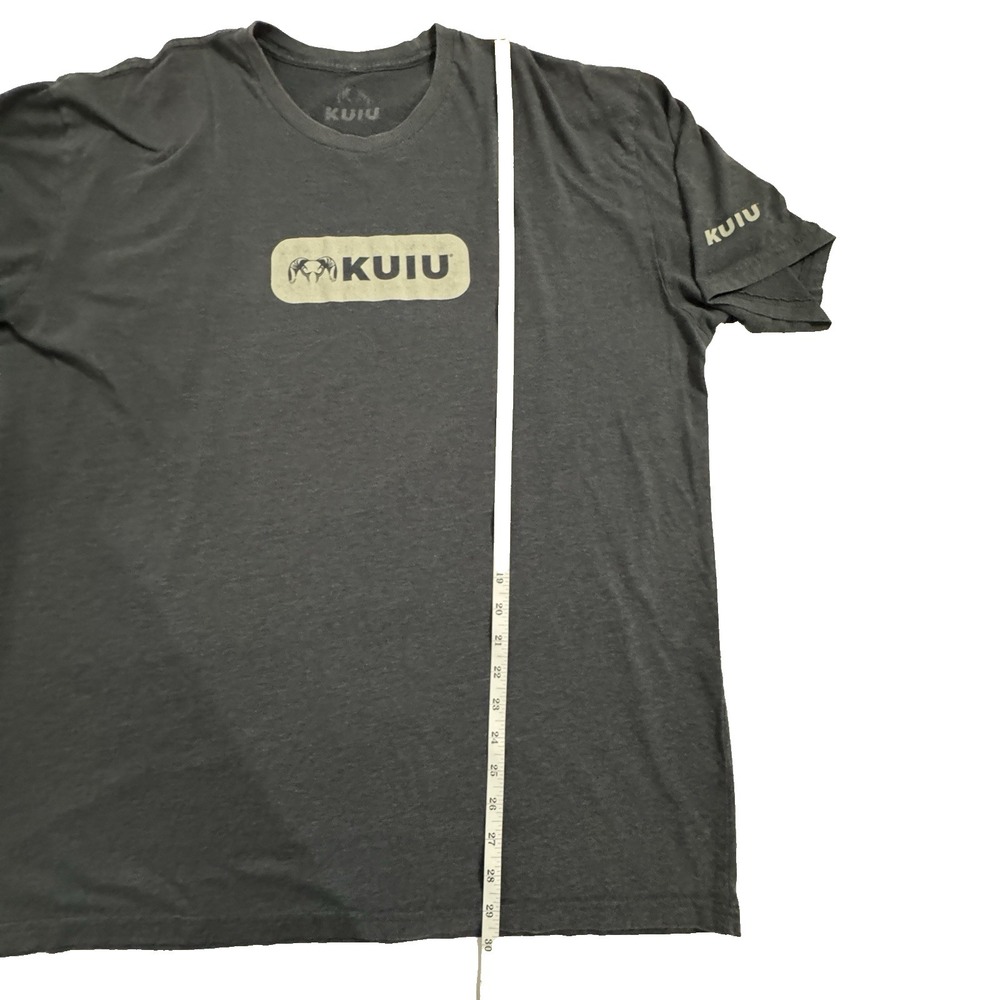 KUIU Hunting T-Shirt Men's Hunting Graphic Short Sleeve Grey Outdoors Ram - Picture 6 of 7